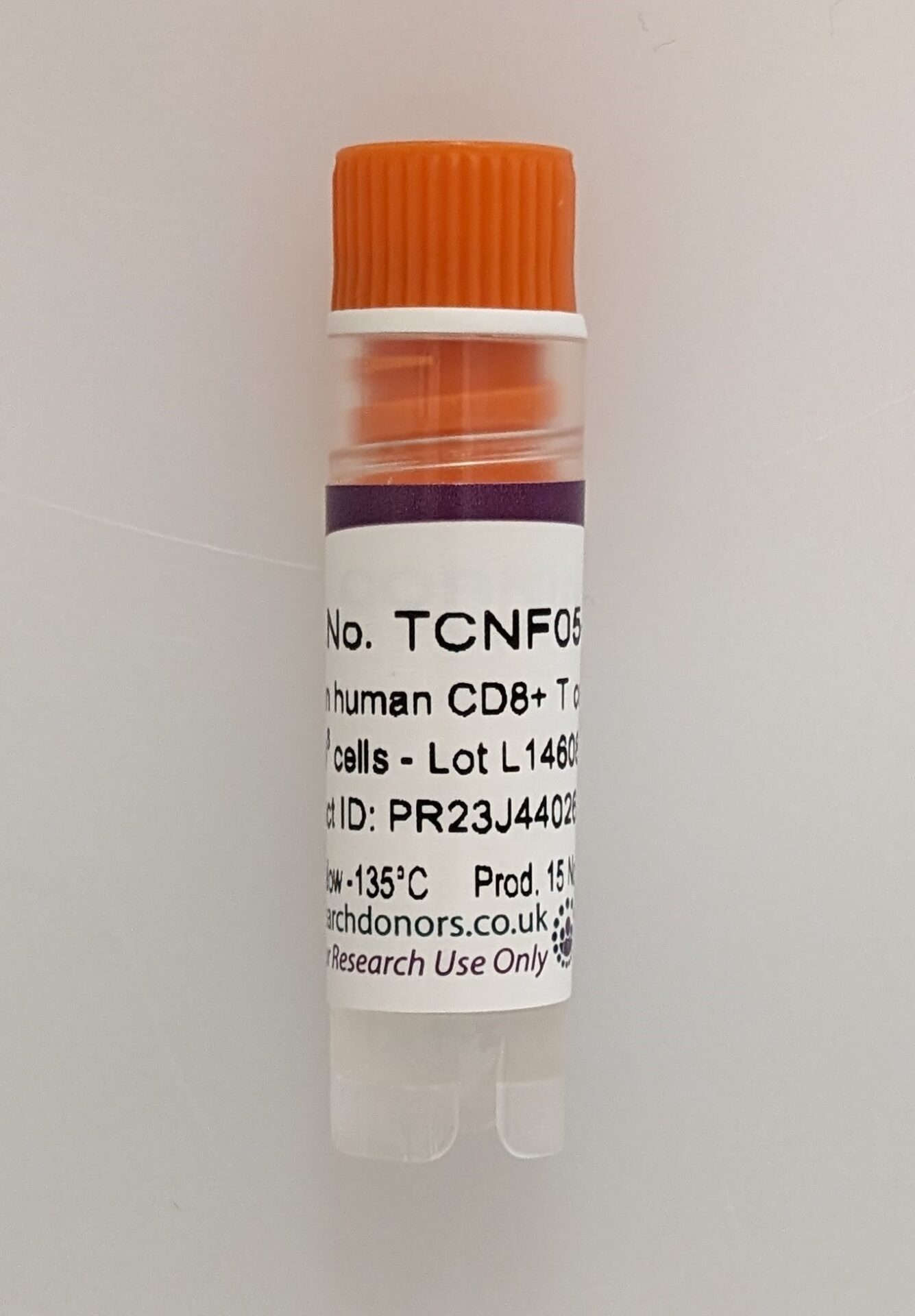 CD8_T_cells_tube Frozen human CD8+ T cells - female donor - TCNF05-8P
